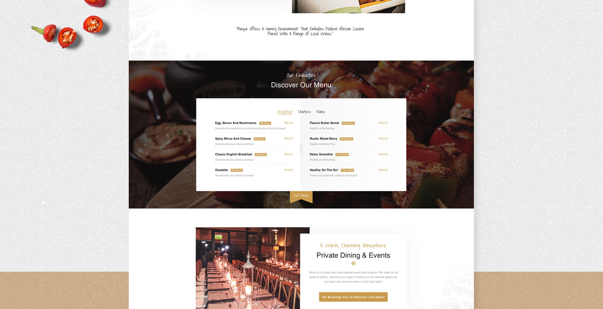 Blaque Bistro