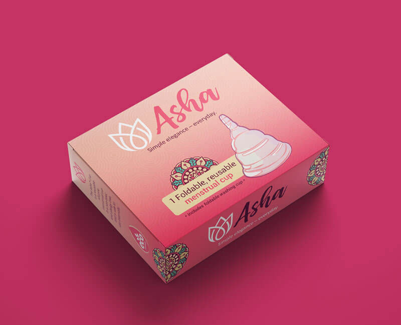 LadyAsha Packaging Design